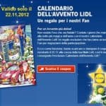 Calendario Avvento GRATIS da LIDL