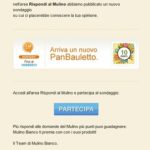 Sondaggio Mulino Bianco scade 14 Maggio