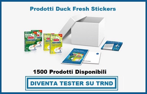 Diventa Tester Duck Fresh Stickers su TRND