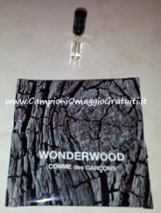 Campioni Omaggio profumo WonderWood