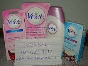 Concorso a premi Veet solo il giovedi