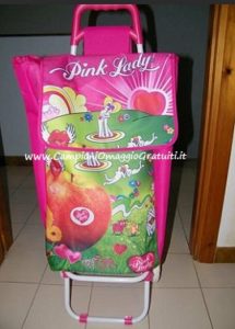 Carrellino per la spesa vinto con il concorso Pink Lady