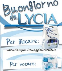 Concorso a premi Buongiorno da Lycia