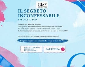 Concorso a premi Olaz fino al 26 Ottobre 2012