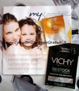 Campioni omaggio nuovi cosmetici Vichy
