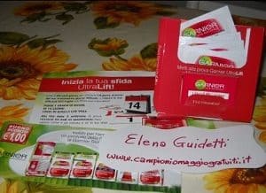 Campioncini omaggio Sfida Garnier Ultralift