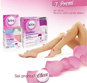 Concorso Giovedi Veet in palio Kit Roll On