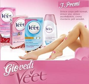 Concorso Giovedi Veet Strisce Corpo