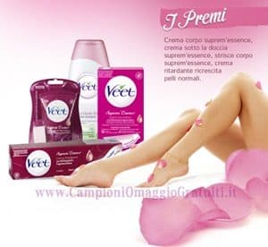 Concorso Veet in palio Kit Suprem Essence