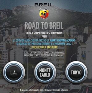 Concorso Road To Breil