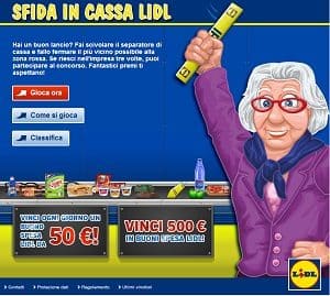 Concorso Lidl su Facebook