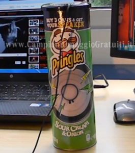 Party Speaker Pringles ricevuto da Marina