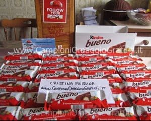 Premi Concorso Kinder Bueno