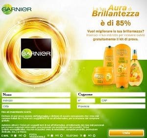 Campioni Omaggio Garnier Fructis