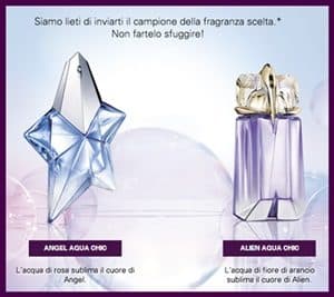 Campioni Gratis Profumi Thierry Mugler
