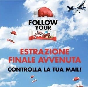 Estrazione Finale Concorso Kinder Bueno