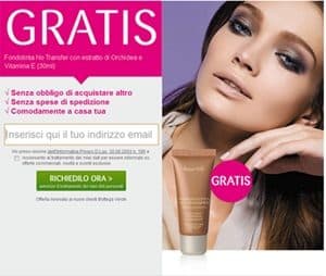 Fondotinta Gratis Bottega Verde