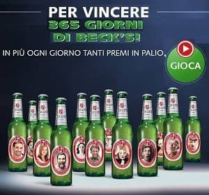 Concorso Beck’s Instant Win