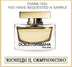 Campioncini profumi Dolce e Gabbana