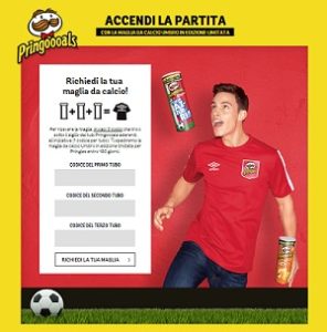 Maglietta in Regalo da Pringles