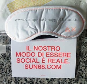 Mascherina Omaggio Ricevuta da Sun68