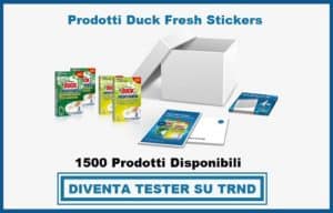 Diventa Tester Duck Fresh Stickers su TRND