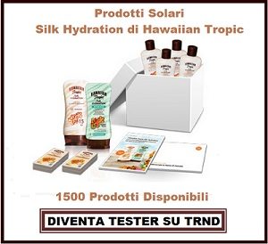 Diventa Tester Solari Hawaian su TRND