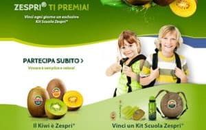 Concorso Zespri Back to School: come funzionava e cosa si vinceva