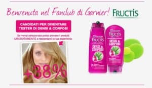 Prova GRATIS Garnier Fructis Densi e Corposi