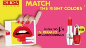 Smalti Lasting Color in OMAGGIO da Pupa