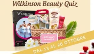 Concorso Wilkinson Beauty Quiz