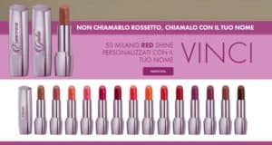 Concorso a Premi Deborah Milano Red Shine Personalizzato