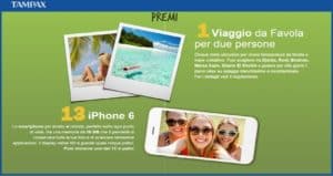 Concorso Tampax: vinci iPhone 6 e un viaggio per due