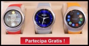 Vinci gratis uno smartwatch Samsung Gear S2
