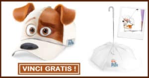 Vinci gratis i gadget del film Pets – Vita da animali