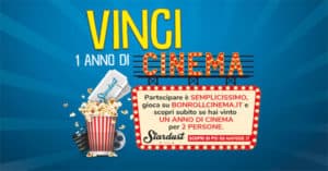 Concorso Vinci un anno di cinema con BonRoll AIA