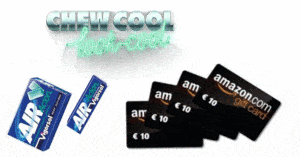iscrizione concorso Vigorsol Chew Cool vinci card Amazon