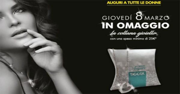 Collana gioiello in omaggio