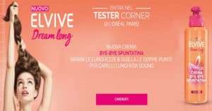 tester Elvive Dream Long crema Bye-Bye Spuntatina