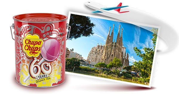 Concorso Chupa Chups 60th Anniversary Win&Fly