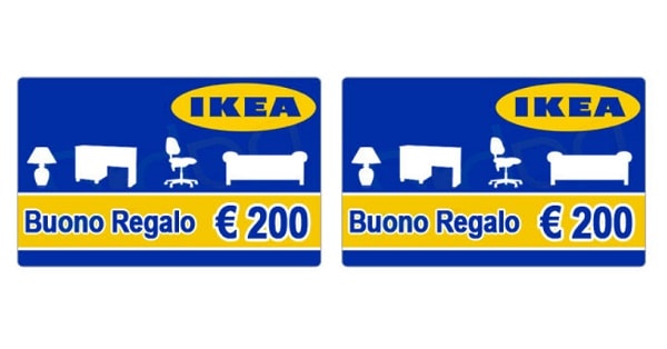 Vinci buoni Ikea da 400 euro