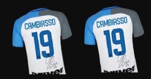 Vinci una maglietta dell’Inter autografata da Cambiasso