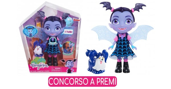 Concorso Radio Italia Vinci gratis una bambola Vampirina