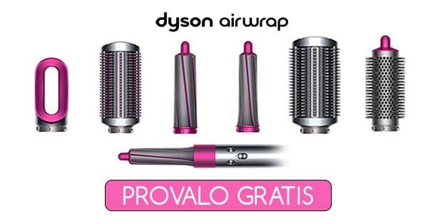Progetto tester Dyson Airwrap Glamour