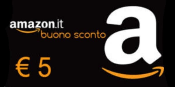 buono amazon 5 euro in regalo con Prime Video