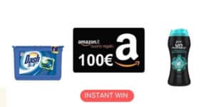 instant win lenor dash vinci buono amazon
