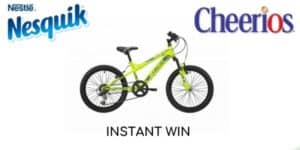 Instant win Nesquik e Cheerios