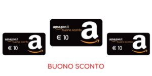 Buono sconto Amazon 10€