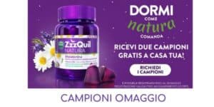 Campioni omaggio ZZZquil Natura