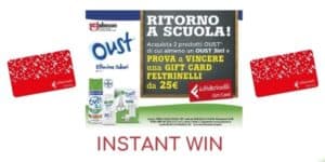 Instant win Oust